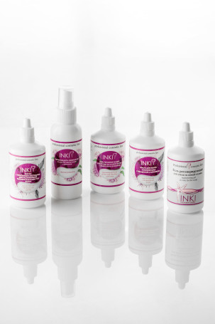 INKI   Маска с кератином и пептидами для распрямления вьющихся и пушистых волос    100мл