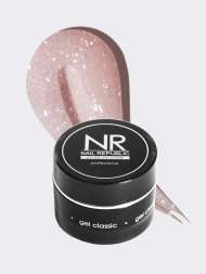 NAIL REPUBLIC   Гель моделирующий средне-густой светоотражающий   Gel   NUDE FLASH   #251   15г