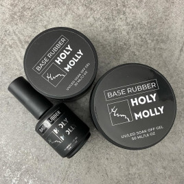 HOLY MOLLY   База прозрачная   Base   RUBBER   30мл   (шайба)