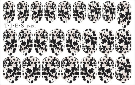 TIES   Пленка для маникюра   P-191