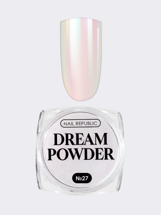 NAIL REPUBLIC   Втирка жемчужная   DREAM POWDER   #27