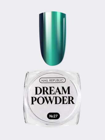 NAIL REPUBLIC   Powder DREAM   #27   Втирка жемчужная