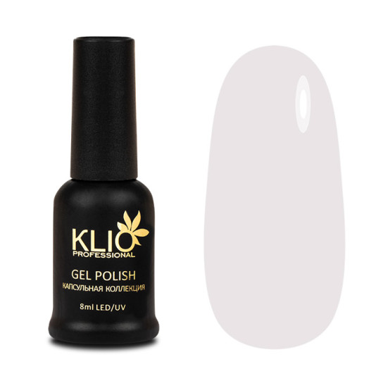 KLIO  Гель-лак  Капсульная  коллекция  8мл  №52  Молочный   (СНЯТО)