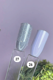 TIES   Гель для укрепления  ONLY GEL  15мл   Flowers   №27 Светоотражающий   (СНЯТО)