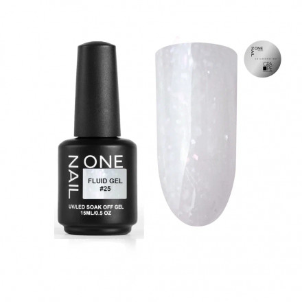 ONE NAIL &amp; GRAPE   Гель-флюид  Fluid gel  #25   15мл