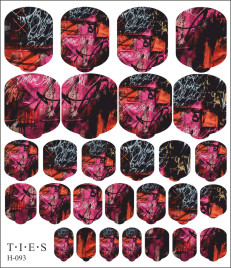 TIES   Пленка для педикюра   H-093