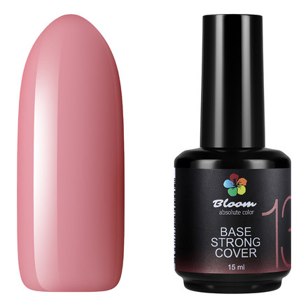 BLOOM   Base Strong COVER   #13   15мл   База камуфлирующая жесткая