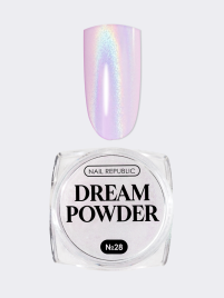 NAIL REPUBLIC   Powder DREAM   #28   Втирка жемчужная