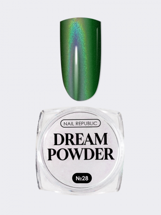 NAIL REPUBLIC   Втирка жемчужная   DREAM POWDER   #28