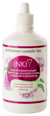 INKI   Гель регенерирующий для ухода за кожей головы с экдисом и кератином     100мл