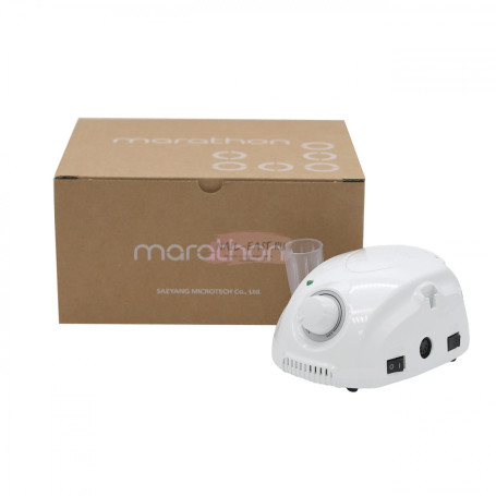 MARATHON   Блок управления к аппарату для маникюра   3 Champion, 45 вт, без педали, с держателем, Корея   БЕЛЫЙ