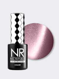 NAIL REPUBLIC CAT #135 Mousse 10мл Гель-лак кошачий глаз
