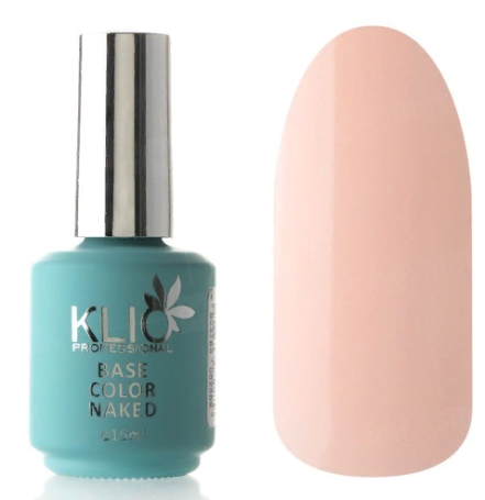 KLIO  Камуфлирующая база  15мл  Base  COLOR NAKED   №04