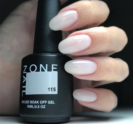 ONE NAIL Classic mini #115 8мл Гель-лак полупрозрачный молочный полупрозрачный камуфлирующий