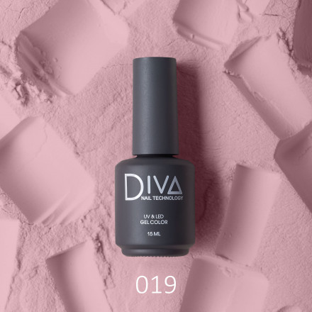 Gel color №19, 15 мл DIVA